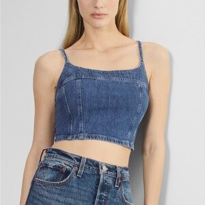 Levi's Jadine Denim Cami Tank From Aritzia